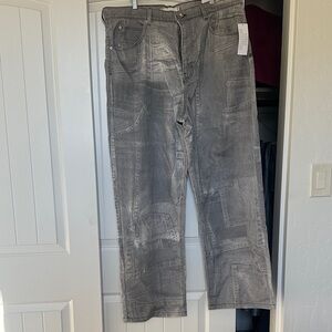Urban Outfitters Textured Gray Fabric